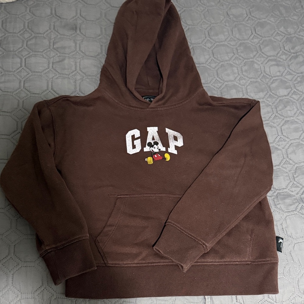 GAP Brown Hoodie with Character Design